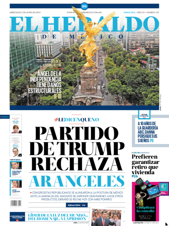 Miércoles 5 de junio de 2019