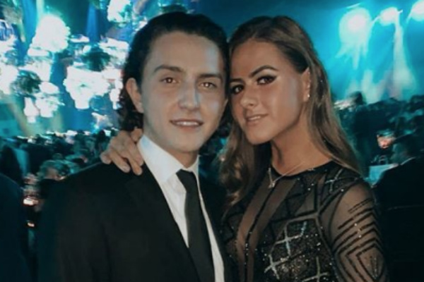 La hija del expresidente de México se ve muy feliz con su novio. Foto: Especial.